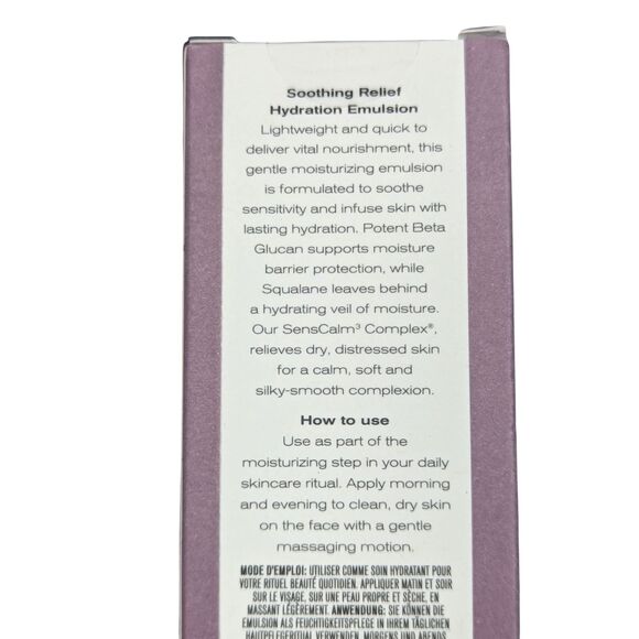 ERNO LASZLO Soothing Relief Hydration Emulsion Beta Glucan Squalane MSRP $120 - Picture 5 of 8